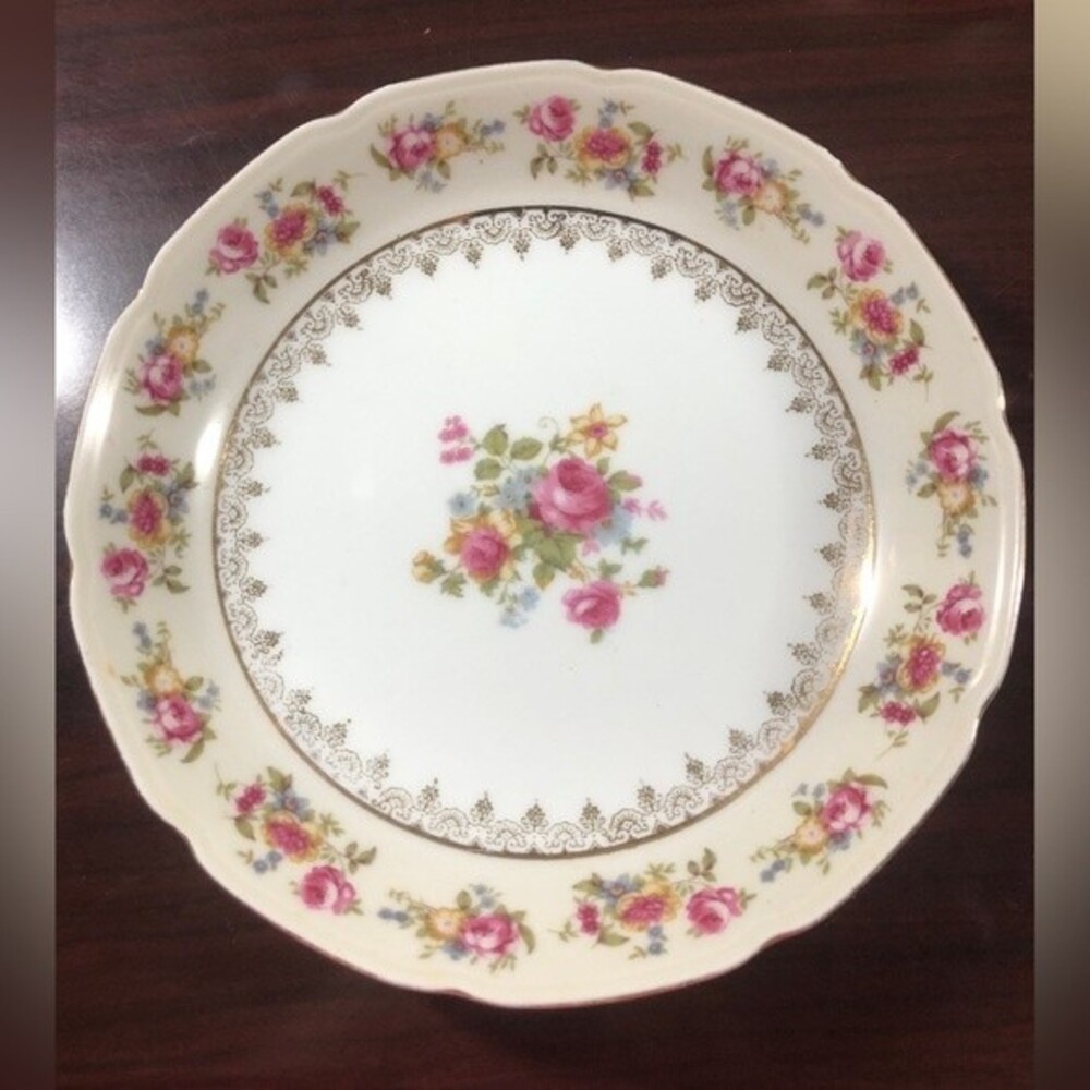 Vintage Gold Castle Made in Occupied Japan China Bowl